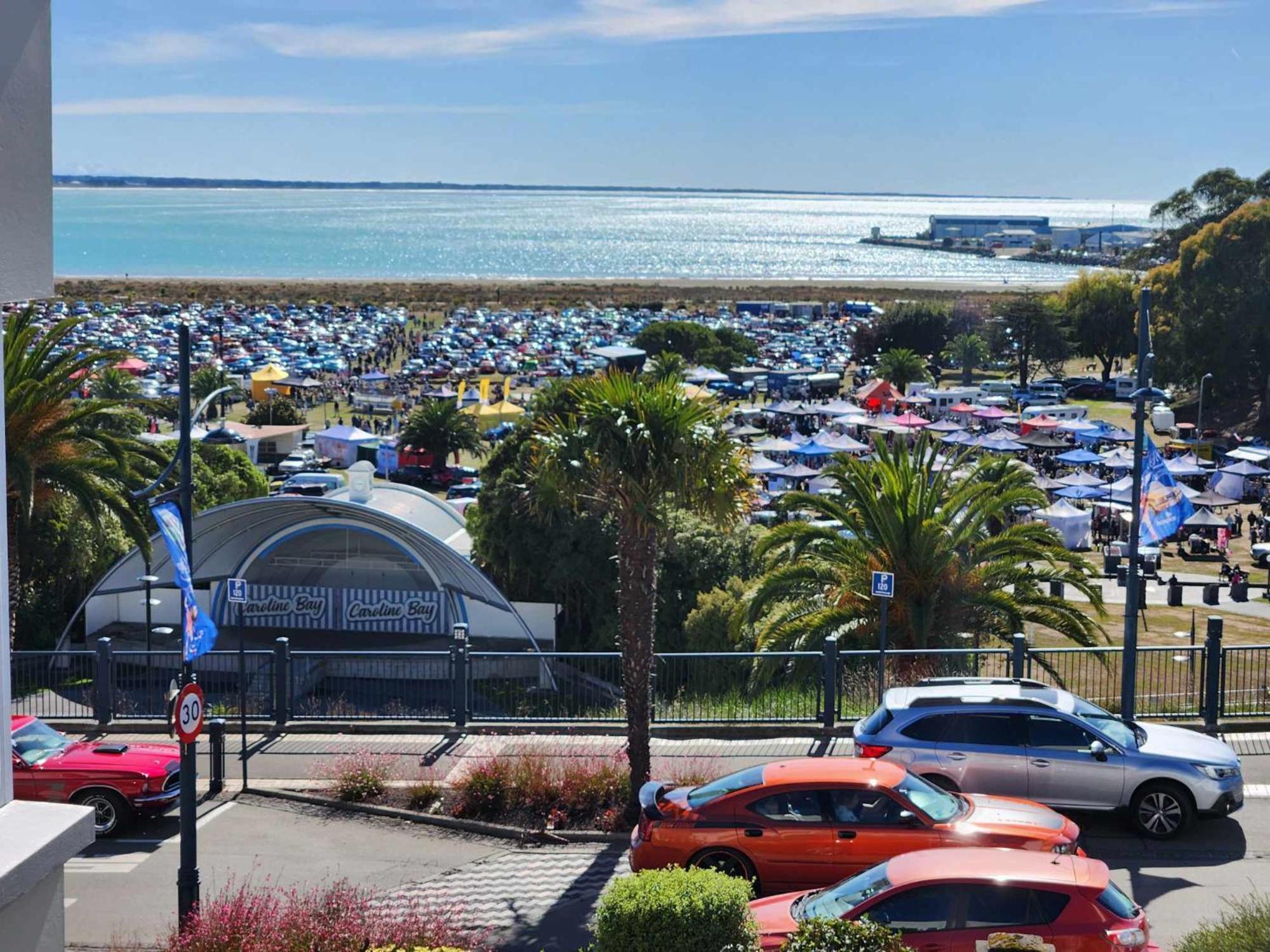 Appartamento Art Deco Beauty On The Bay Hill Timaru Esterno foto